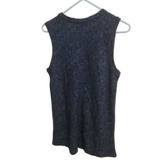 Everlane The Sweater Muscle Tank Cotton Wool Blend in charcoal Gray - Picture 8 of 11